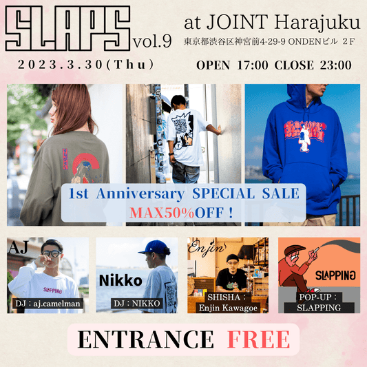 SLAPS vol.9開催決定