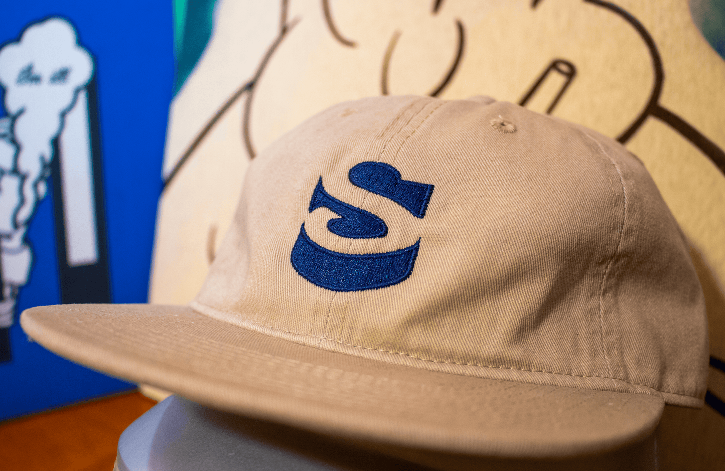 SLAPPING LOGO CAP 『S』