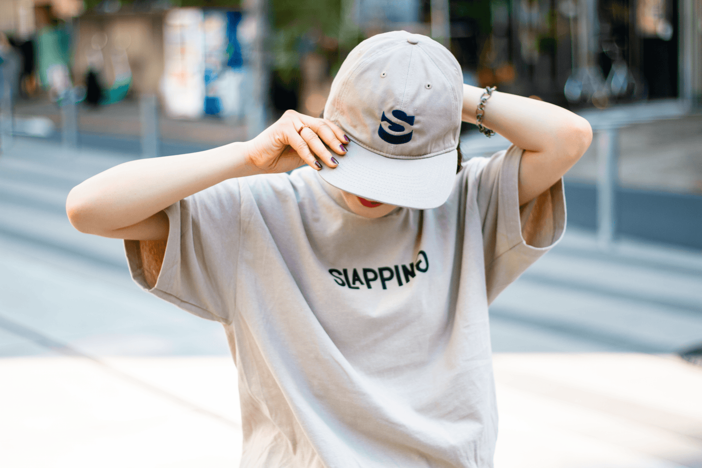 SLAPPING LOGO CAP 『S』