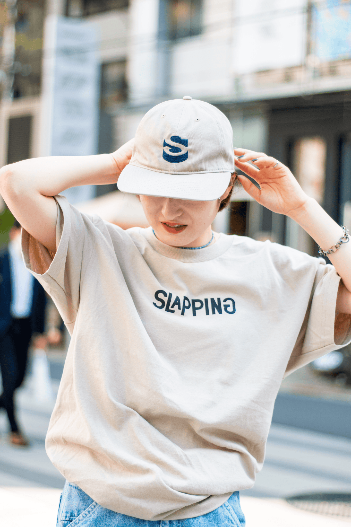 SLAPPING LOGO CAP 『S』