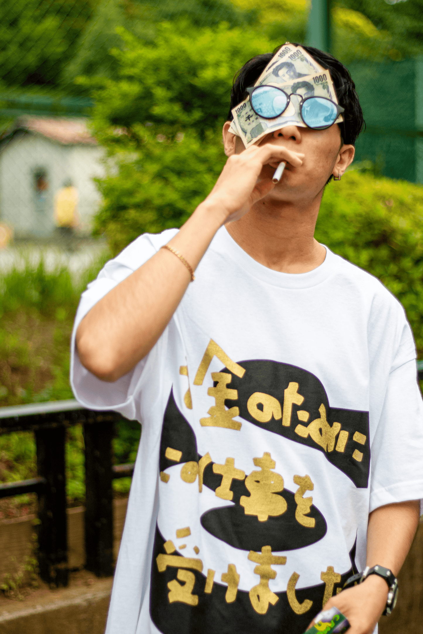 SLAPPING × UN©︎!! COLLABORATION T-SHIRT 『お金のためにこの仕事を受けました!』