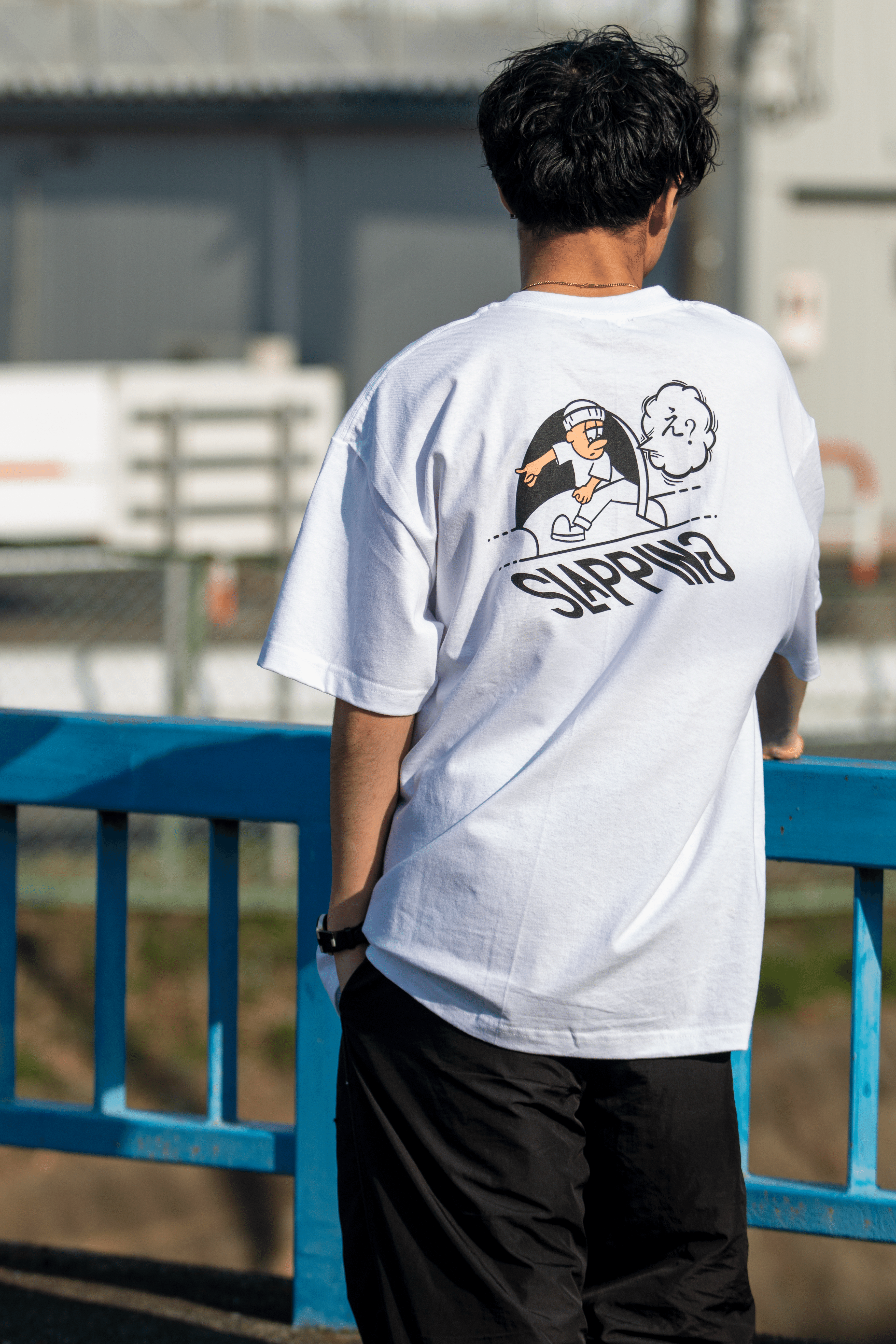 SLAPPING ORIGINAL T-SHIRT 「え？」 – SLAPPING STORE