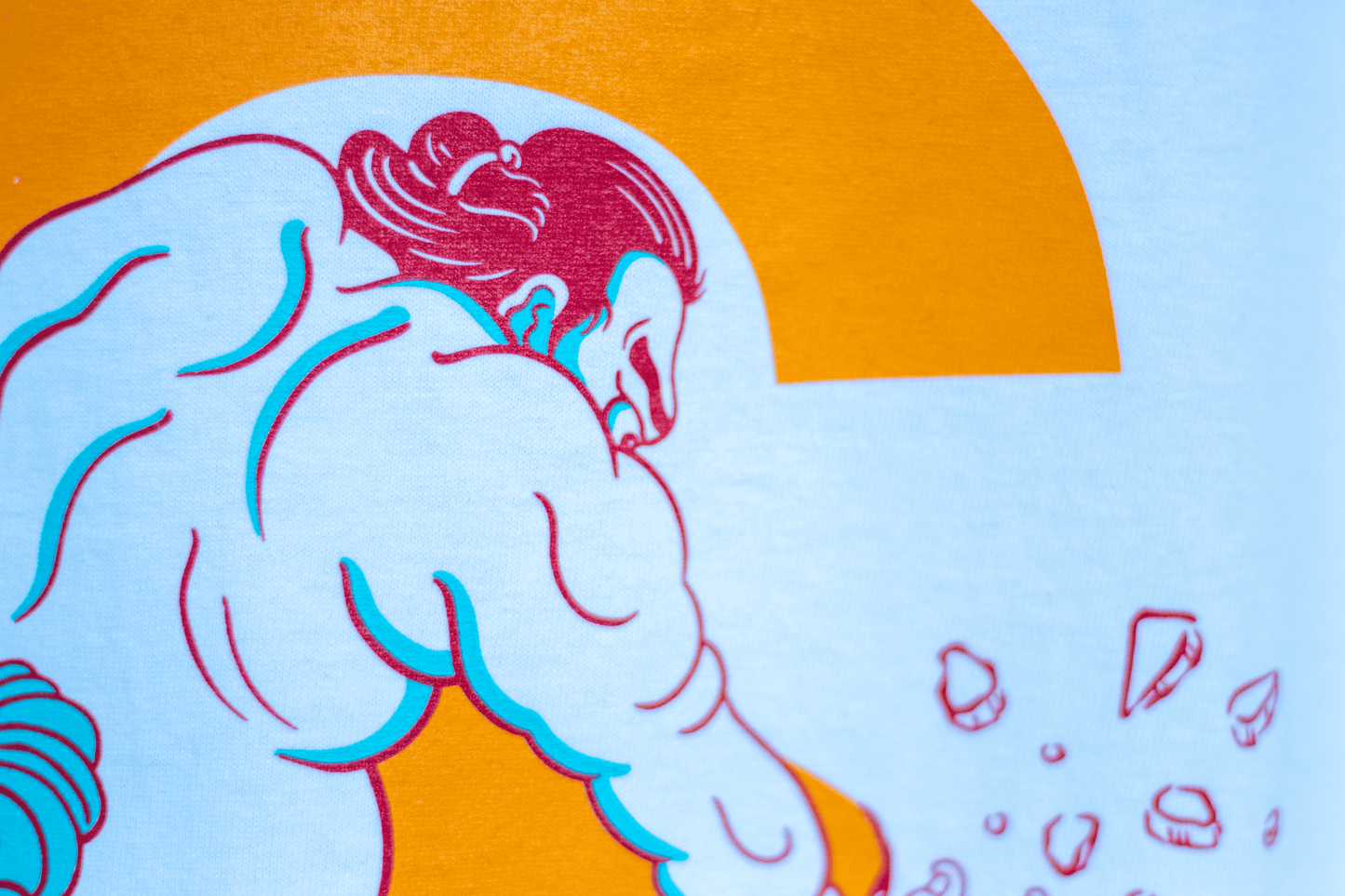 SLAPPING × NAGA COLLABORATION LONG T-SHIRT 『SUMOU』